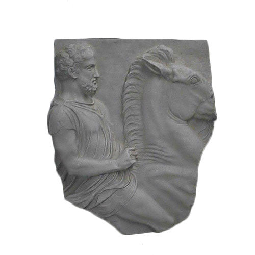 Horseman Fragment(The Met)26 Garden Animal Statue - XoticBrands Home Decor
