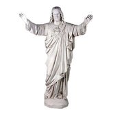 Jesus Sacred Heart Blessng 60"H Large Religious Sculpture - XoticBrands Home Decor