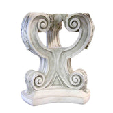 Acanthus Leaf Table Base - Pedestal Sculpture - XoticBrands Home Decor
