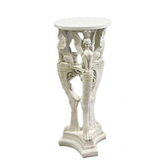 Nymph Table - Pedestal Sculpture - XoticBrands Home Decor