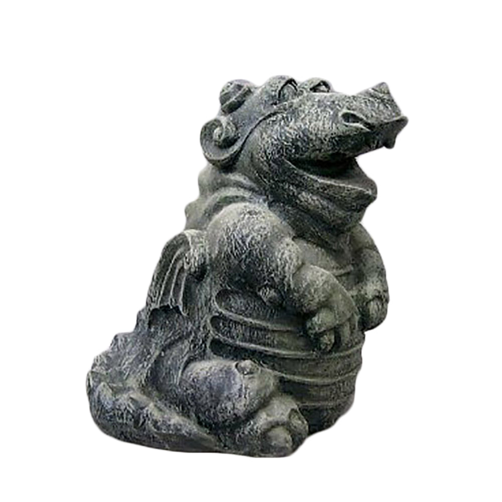 Puffing Dragon 12 Gargoyle Sculpture - XoticBrands Home Decor