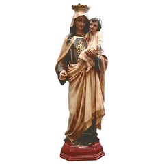 Queen Of Heaven 42In Realistic Large Religious Sculpture - XoticBrands Home Decor