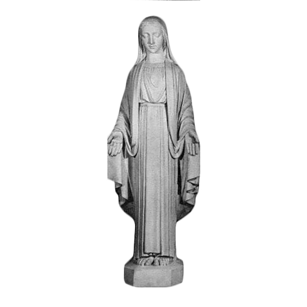 Our Lady Of Grace 42 Large Religious Sculpture - XoticBrands Home Decor
