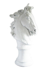 Horse Head Dramatic 39 H Garden Animal Statue - XoticBrands Home Decor