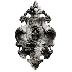Victorian Crest 50 - Architectural Friezes,Traceries & Tiles - XoticBrands Home Decor