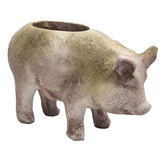 Pig Pot 9 Garden Animal Statue - XoticBrands Home Decor