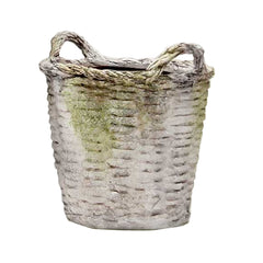 Round Basket Sm 14 Garden Display - XoticBrands Home Decor