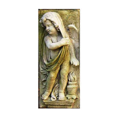 Little Boy Winter Plaque 30 Garden Display - XoticBrands Home Decor