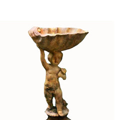 Lucca Child Birdbath 22 Garden Display - XoticBrands Home Decor