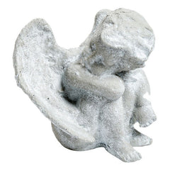 Sweet Dreams 10"H Garden Angel Statue - XoticBrands Home Decor
