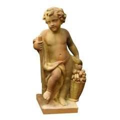 Harvest Cherub 36 Garden Angel Statue - XoticBrands Home Decor