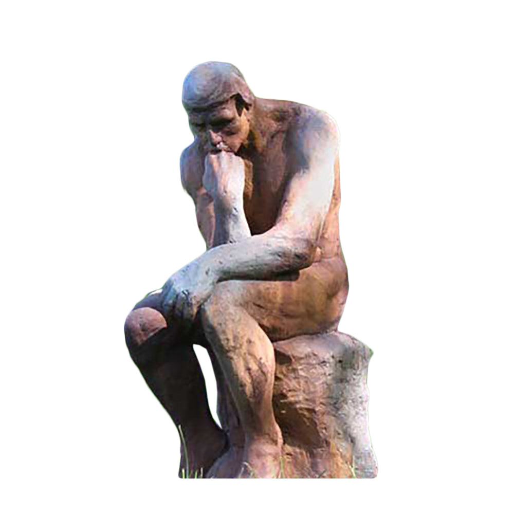 Thinker By Rodin-Large 22 - Rodin Classical Sculpture - XoticBrands Home Decor