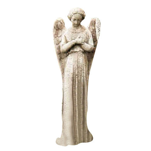 Angel Cari Cross Hands 21 Fs Garden Angel Statue - XoticBrands Home Decor