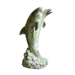 Dolphin Life-Size Garden Animal Statue - XoticBrands Home Decor