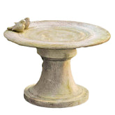 Giannola Birdbath W/Finches Garden Display - XoticBrands Home Decor
