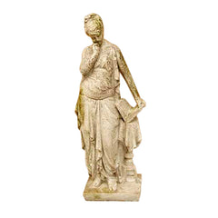 Library Girl 16 - Figurines Classical Sculpture - XoticBrands Home Decor