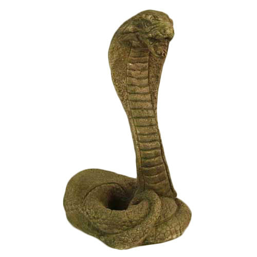 Cobra 16.5 H Garden Animal Statue - XoticBrands Home Decor