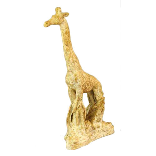 Giraffe On Prairie 24"H Garden Animal Statue - XoticBrands Home Decor