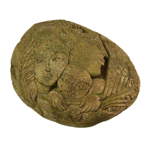 Creation 8 (Egg) Garden Animal Statue - XoticBrands Home Decor
