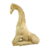 Kneeling Giraffe 32 Garden Animal Statue - XoticBrands Home Decor