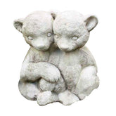 Twin Bear Cubs 14 (Cp Garden Animal Statue - XoticBrands Home Decor