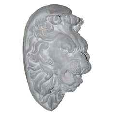 Lion Head From Como 22 Garden Animal Statue - XoticBrands Home Decor