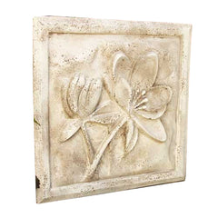Lotus Plaque - Asian/Eastern Display - XoticBrands Home Decor