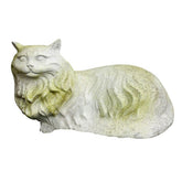 Fluffy Cat Garden Animal Statue - XoticBrands Home Decor