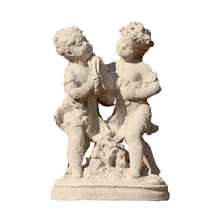 Antique Twins - Children Classical Sculpture - XoticBrands Home Decor