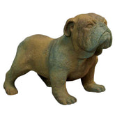 Little Bulldog 7.5"H Garden Animal Statue - XoticBrands Home Decor