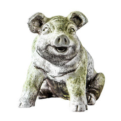 Patty Pig Garden Animal Statue - XoticBrands Home Decor