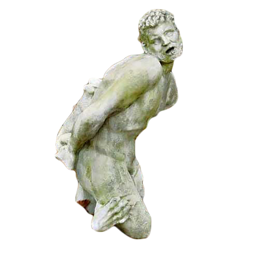 Milo Of Crotona- Louvre 23 - Greek & Roman Classical Sculpture - XoticBrands Home Decor