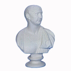 TRAIANO 28"H - Greek & Roman Busts - XoticBrands Home Decor
