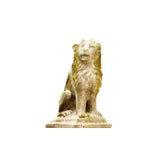 Sitting Lion Right 24 Garden Animal Statue - XoticBrands Home Decor