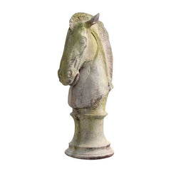 Horse'S Head Garden Animal Statue - XoticBrands Home Decor