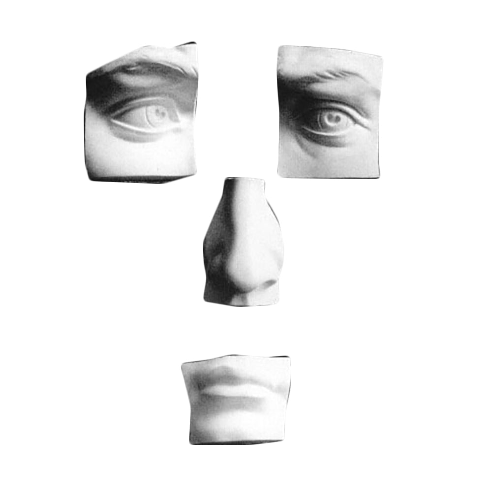 David'S Face Set (Size Varies 5"H Tp 9"H - Anatomies Drawing Casts - XoticBrands Home Decor