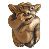 Suggus, The Nose Picking Gargoyle Desktop Sculpture Statue - Bronze Finish - XoticBrands Home Decor