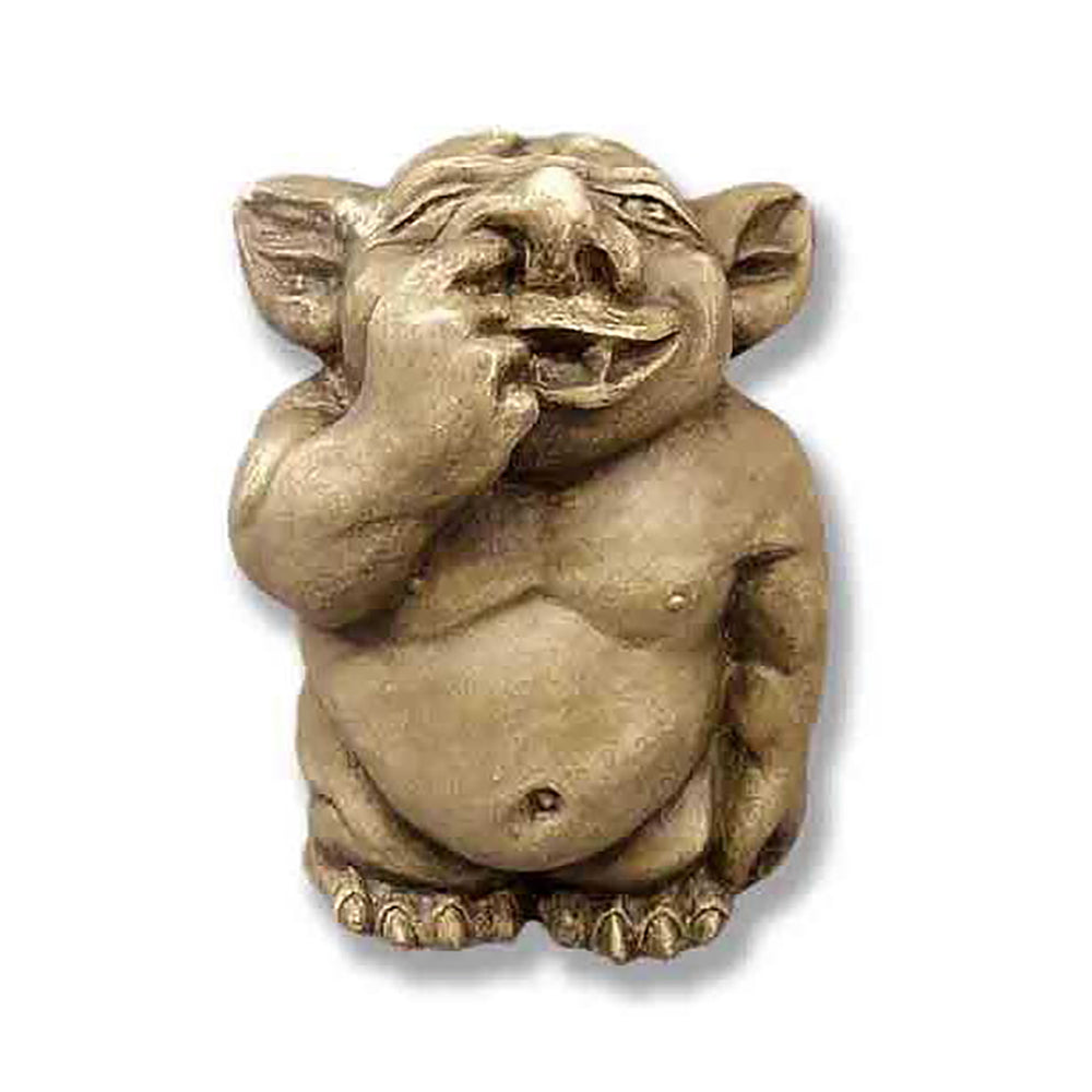 Picc-A-Dilly Nose 3"H Gargoyle Sculpture - XoticBrands Home Decor