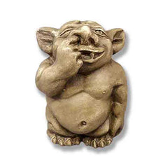 Picc-A-Dilly Nose 3"H Gargoyle Sculpture - XoticBrands Home Decor