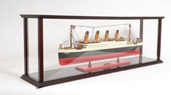 Display Case for Cruise Liner Mid Model Display, Home furniture and decor, Old Modern Handicrafts, XoticBrands Home Decor