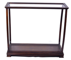Table Top Display Case Classic Brown, Home furniture and décor, OLD MODERN HANDICRAFTS, XoticBrands Home Decor