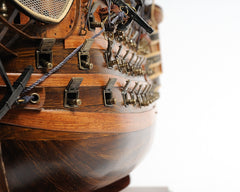 HMS Victory Mid Size EE Model Display, Home furniture and decor, Old Modern Handicrafts, XoticBrands Home Decor