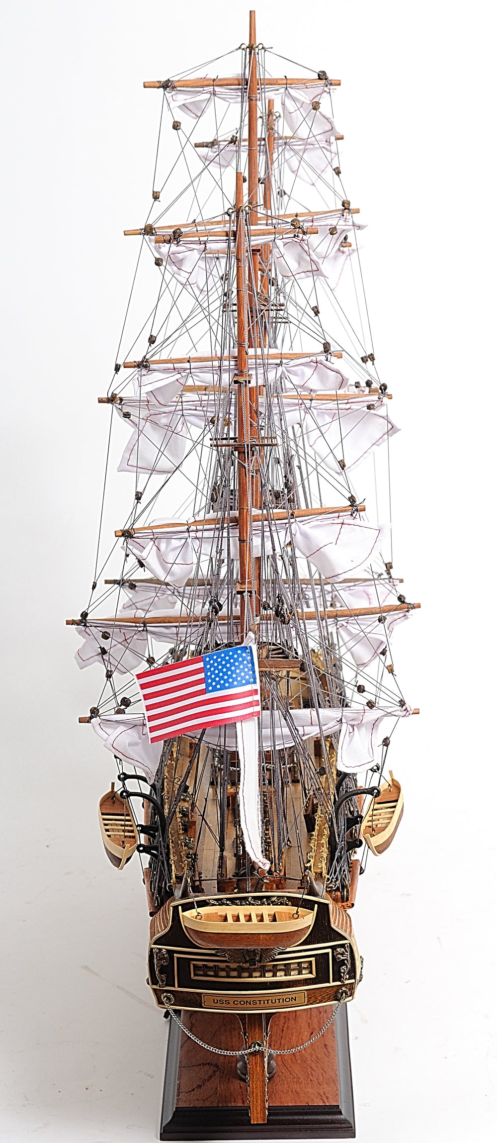 USS Constitution Medium Model Display, Home furniture and decor, Old Modern Handicrafts, XoticBrands Home Decor