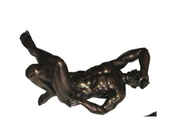 Nude Male - Artistic Bronze FInish Body Sculpture, , XoticBrands, XoticBrands Home Decor