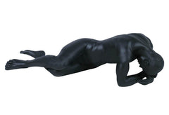 Nude Male - (Black) - Artistic Nudes, Male Nudes, XoticBrands, XoticBrands Home Decor