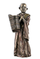 Tibetan - Lama With Bucket - Ethnic Collectibles. - XoticBrands Home Decor