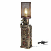 Steampunk Dispenser Tower Lamp Steampunk. Sculpture, New Décor Collection, XoticBrands, XoticBrands Home Decor