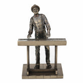 Jazz Band - Jazz Keyboardist Americana Statue, New Décor Collection, XoticBrands, XoticBrands Home Decor
