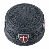 Knights Templar Seal Trinket Box Knights & Warriors. Sculpture, New Décor Collection, XoticBrands, XoticBrands Home Decor