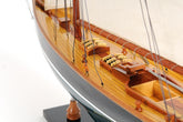 Pen Duick Painted Boat Model Display, Home furniture and decor, Old Modern Handicrafts, XoticBrands Home Decor